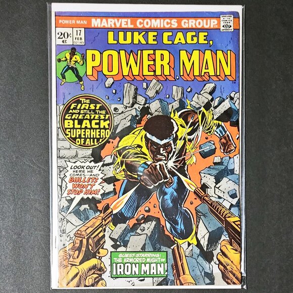 Power Man 17 🔑 issues (1974) - Picture 1 of 8